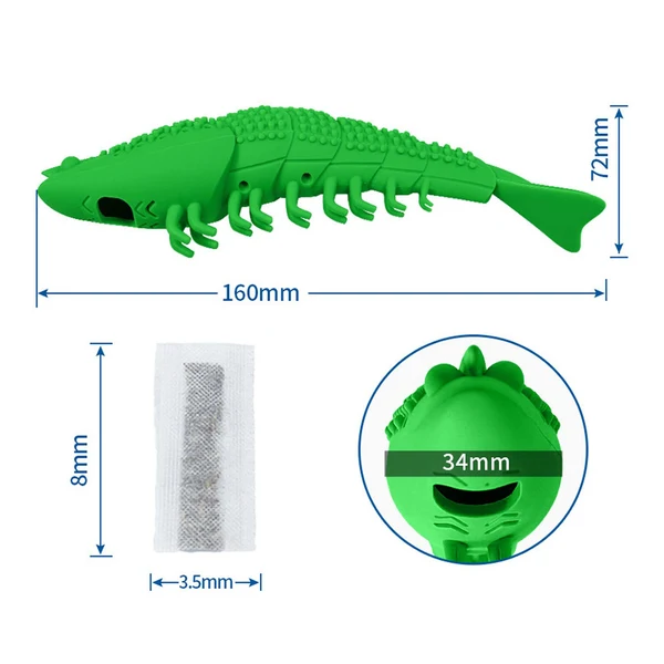 Convenient Maxbell Kitten Toothbrush Catnip Toy Chew Toy Durable Rubber for Pet Interactive Toy Red World-Class