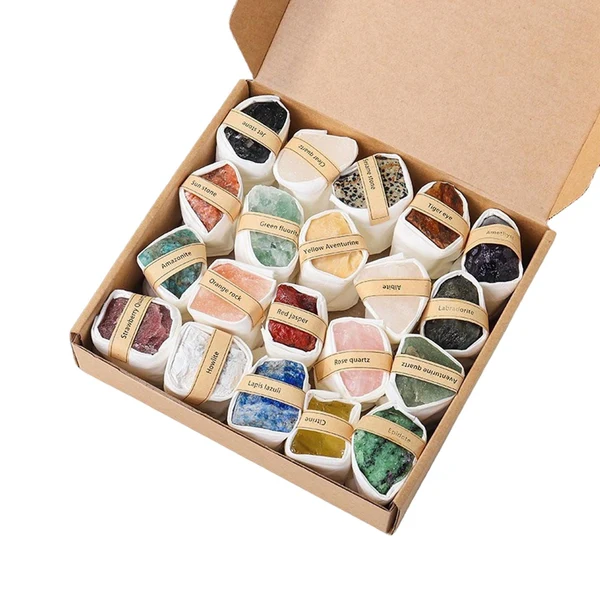 Fine Crafted Maxbell Deluxe Rock and Mineral Collection Discovery Treasure for Ages 4 Decors style A First-Class