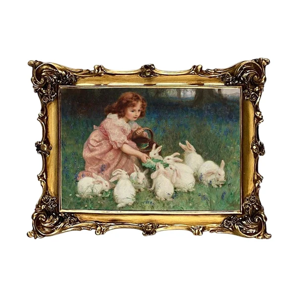 Organic Maxbell Picture Frame Hanging Ornament Photo Frame for Bedroom Cafe Home Decor Dependable