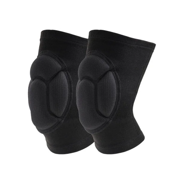 Exceptional Maxbell Thick Sponge 1Pair Knee Pads Volleyball Gardening Cleaning Protective Sleeve Black S Prestigious