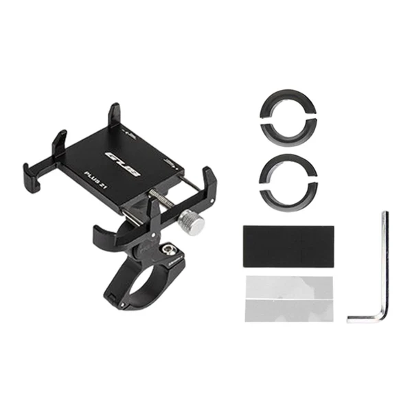 High-Quality Maxbell Bike Phone Mount Detachable Aluminum Alloy for Cycling Accessories Stroller With fixed claws Classic