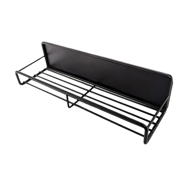 Traditional Maxbell Wall Mounted Cabinet Shelf Pounch Iron Organizer for Shower Hotel Bar S Effective