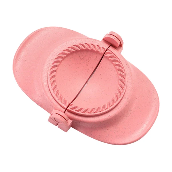 Recyclable Maxbell Dumpling Press Machine Dumpling Wrapper Maker for Kitchen Baking Small and Pink User-Friendly
