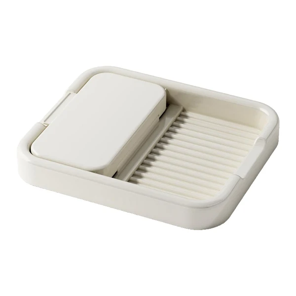 Contemporary Maxbell Kitchen Pot Lid Holder Kitchen Tool Cooking Spatula Rack Multifunction White Exceptional