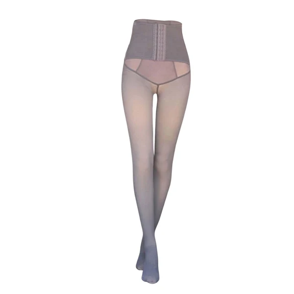 Premium Material Maxbell Fashion Women Winter Tights Pantyhose Slim Seamless Elasticity Leggings Gray 360g Contemporary