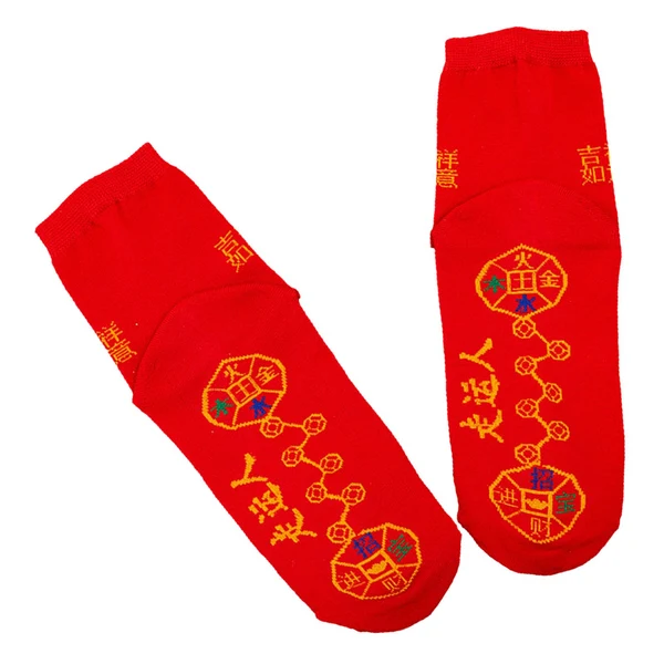 Contemporary Maxbell New Year Red Socks New Year Festival Supplies Stockings Warm Breathable Artisan
