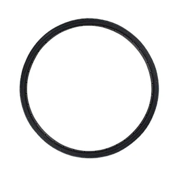 Long-Lasting Maxbell Wheelchair Tire PU Urethane Assembly Tubeless Accessory Easy to Install 24X1 3 8 black Reliable