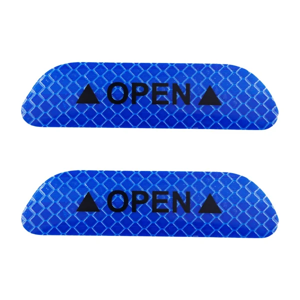 Authentic Maxbell 2Pieces Car Door Stickers Reflector Blue Lightweight