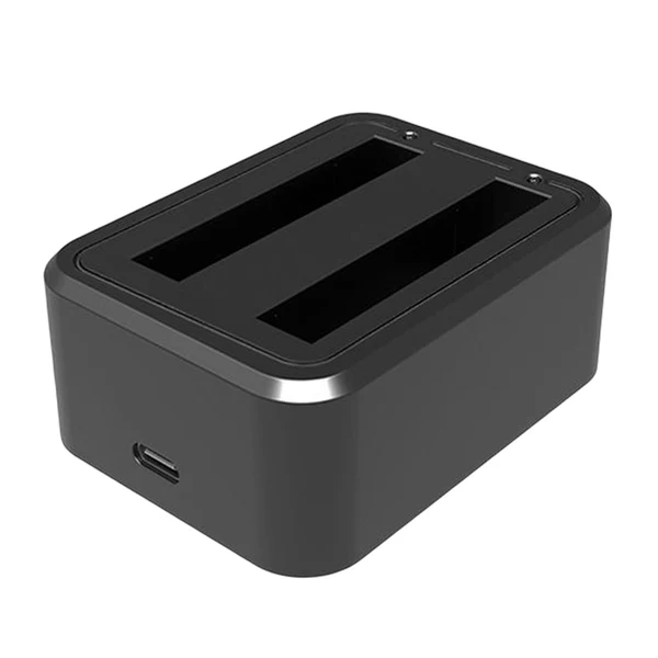 Durable Maxbell Camera Battery Charger Charging Save Space for x3 Panoramic Action Camera Fast