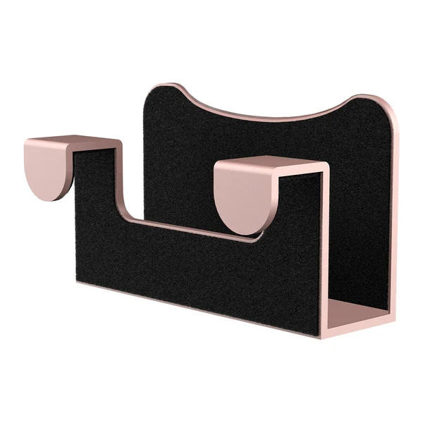 Stylish Maxbell Laptop Phone Holder Dual Machines with One Screen Computer Monitor Mount Pink Authentic