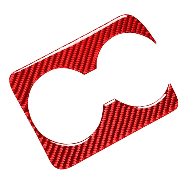 Certified Maxbell Center Armrest Cup Holder Cover Decals Trim for Mazda RX-8 2004-2008 Red High-Performance
