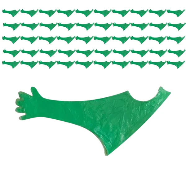 Contemporary Maxbell Disposable Long Arm Gloves Waterproof Food Grade for Pet Care Gardening Comfortable
