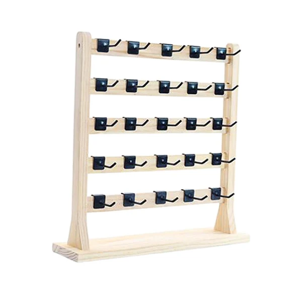 Superior Maxbell 5-Tier Earrings Display Stand Earrings Organizer with Hooks for Bedroom Responsible
