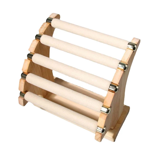 Flexible Maxbell Rings Holder Jewelry Display Stand Crafts Decoration for Watch Necklace Elegant