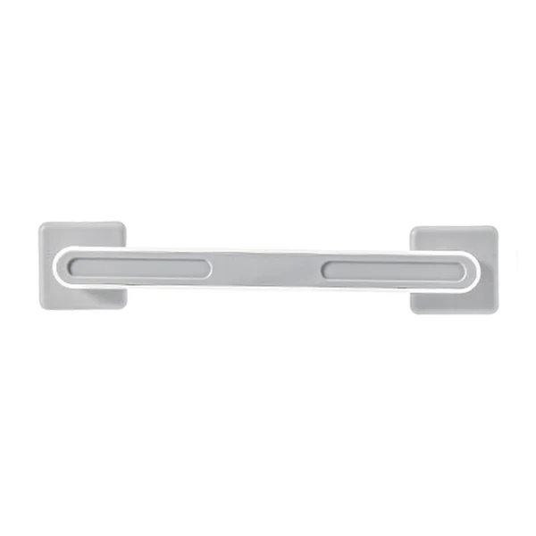 Premium Material Maxbell Wall Mounted Towel Bar Towel Rod Storage Organizer for Wall Kitchen Bedroom grey Optimized