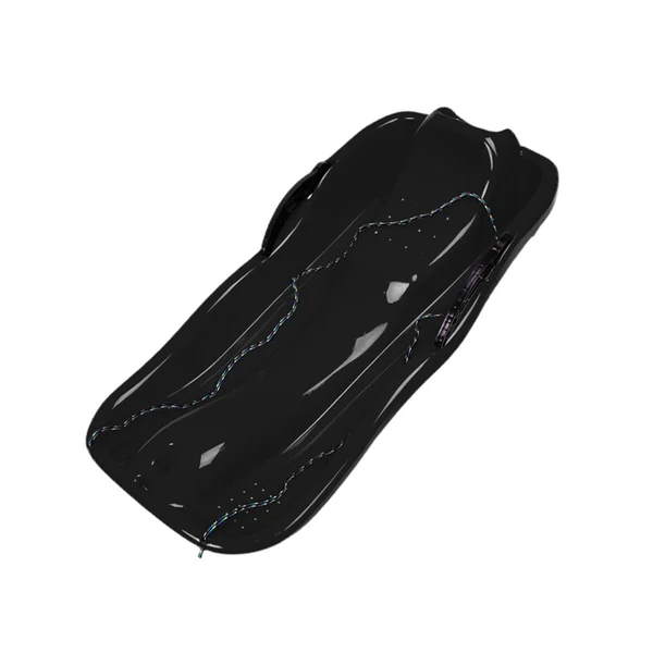 Recyclable Maxbell Winter Snow Sled Sledding Kids Sledge Sleigh Sport Double Human Toboggan Black Trendy