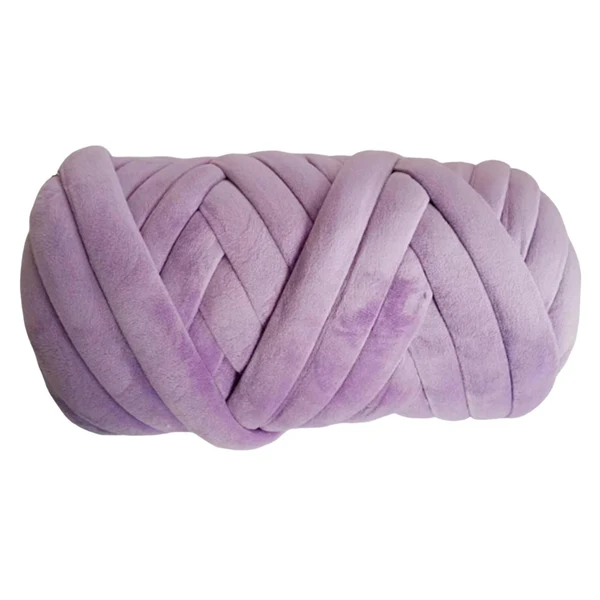 Stylish Maxbell Chunky Yarn Polyester for Pillow Handmade Violet Effective