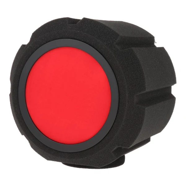 Trendy Maxbell Microphone Screen Acoustic Sponge for Radio Studio Outdoor Performance Standard Red Pure