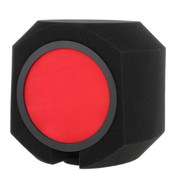 Quality Maxbell Mic sheilds studios accessories Durable for Studio Recording Performance red Unique