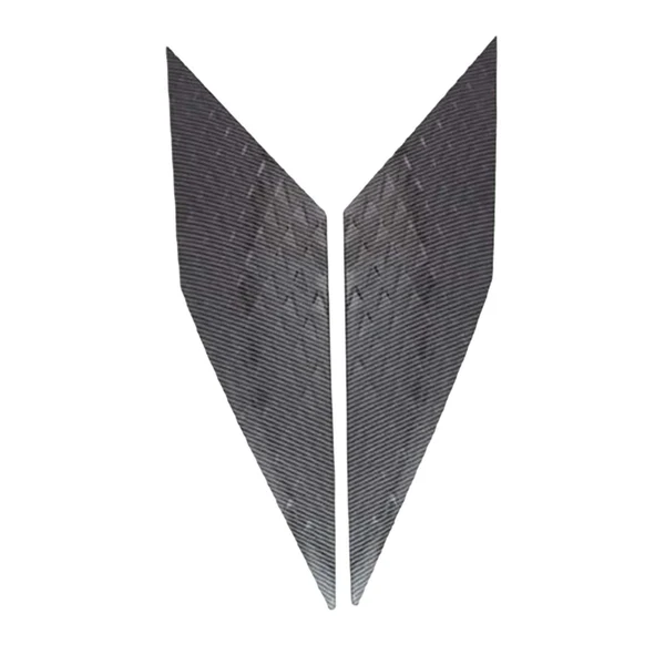 Advanced 2x Side Window Triangle Trim Covers for Byd Atto 3 Yuan Plus 2022-2023 Carbon Fiber Premium