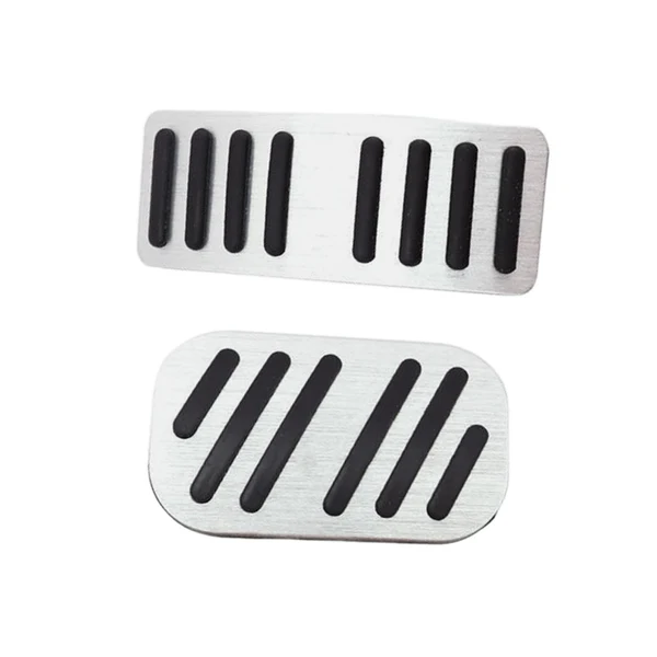 Casual Brake Pedal Cover Gas Pedal Cover Kit for Byd Atto 3 Yuan Plus 2022 2023 Argent Authentic