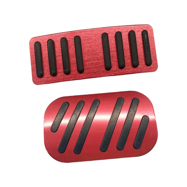 Carefully Designed Brake Pedal Cover Gas Pedal Cover Kit for Byd Atto 3 Yuan Plus 2022 2023 Red Modern