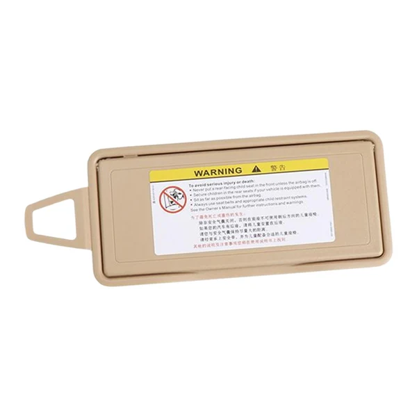 Versatile Maxbell Sun Visor Sunshade Mirror Cover Cap 2218104117 for Mercedes-Benz W221 Beige Right Classic