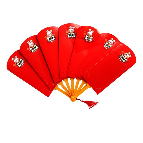 Genuine Maxbell Chinese Red Envelopes Hong Bao Red Packet for Birthday New Year Party 8 card slots Luxury