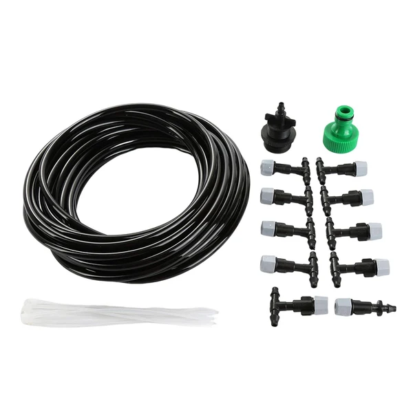 High-Grade Maxbell 10M Water Mister Nozzles Nozzle Set Removable for Trampoline Garden Patio Fashionable