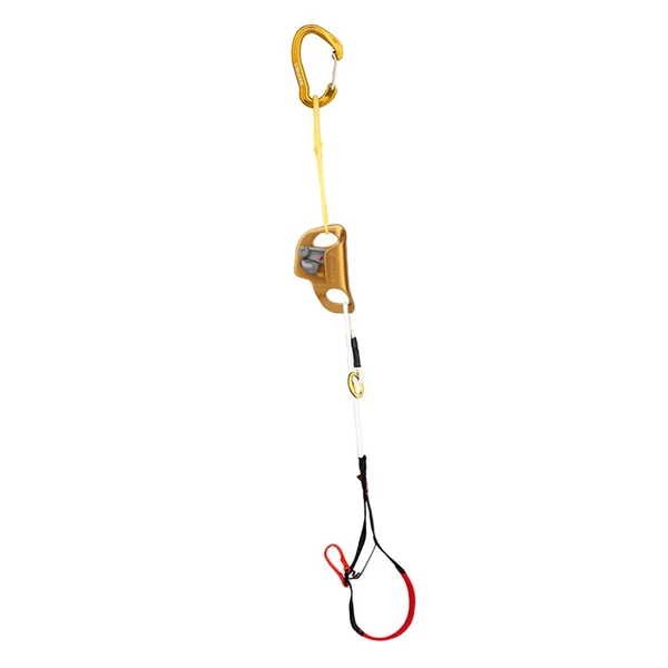 Lightweight Maxbell Rock Climbing Ascender Rope Foot Loop Ascender Webbing Gear for Rappelling Aureate Fashionable