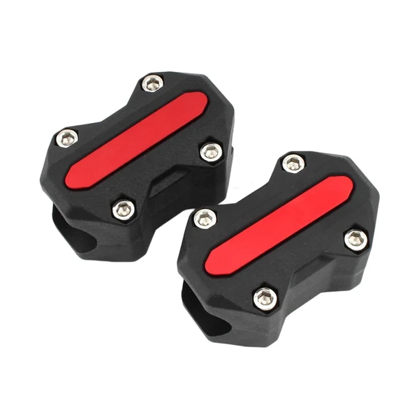 Relaxed Maxbell Engine Bumper Guard Crash Bar Decor Protector Lightweight Aluminum Alloy Red Proven