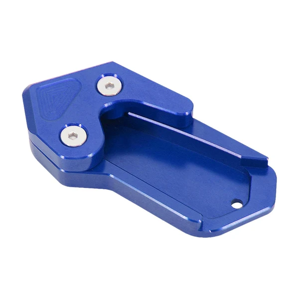 Healthy Maxbell CNC Side Stand Extension Pad Support Plate Extension Pad for Motorcycle Blue Outstanding