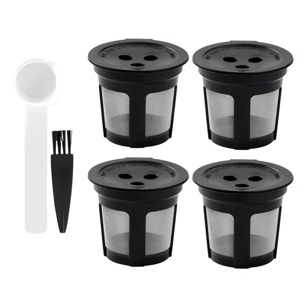 Premium Maxbell Refillable 4Pcs Coffee Machine Parts Coffee Pod Capsules for kitchen Practical
