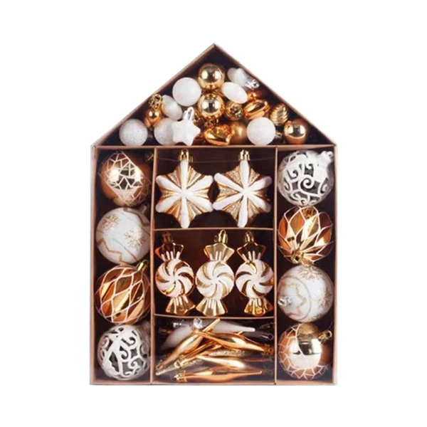 Next-Generation Maxbell 73x Christmas Ball Ornament Christmas Tree Ornaments Balls for Birthday Aureate Functional