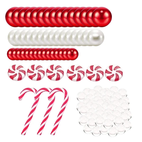Excellent Maxbell Floating Candles Material Cabinet Home DIY Christmas Vase Filler Pearl style A Unique