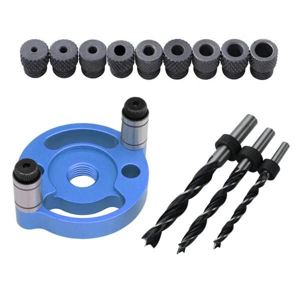 Clean Maxbell Vertical Self Centering Dowel 6 8 10mm for Craft Woodworking Carpenters Blue Outstanding