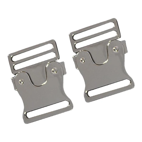 Easy-to-Use Maxbell 2Pcs Metal Side Release Belt Buckles Fasteners for Garment Backpack Strap Original