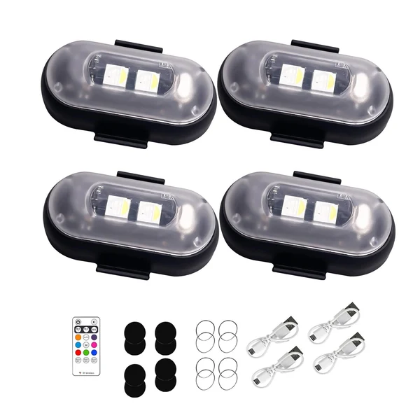 Reliable Maxbell Drone Strobe Lights Lightweight Practical for Bicycles Cars Motorcycles 1 drag 4 Traditional