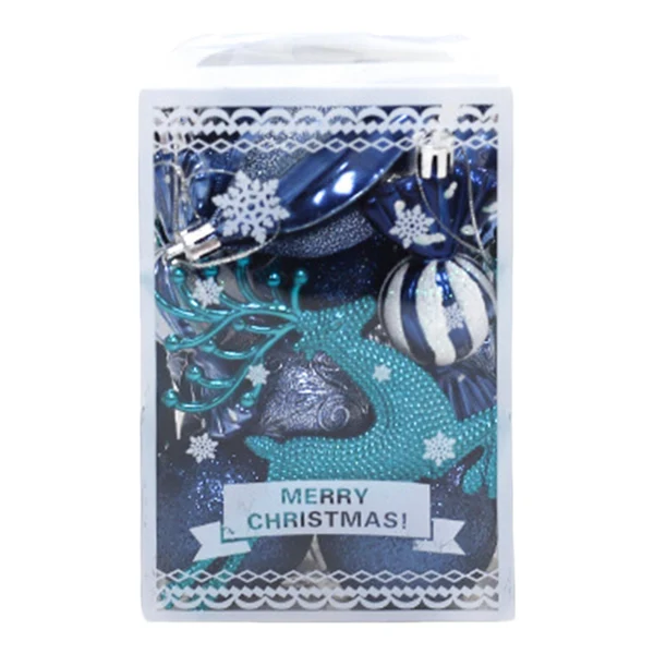 Carefully Designed Maxbell 22x Christmas Decorative Balls Pendants Ornaments for Xmas Indoor Home Blue Eco-Friendly