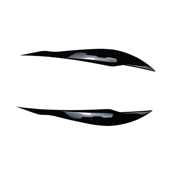 User-Friendly Maxbell Headlight Eyebrow Eyelid Cover Trim for BMW 3 Series F30 F31 318i 320i Gloss Black Classic
