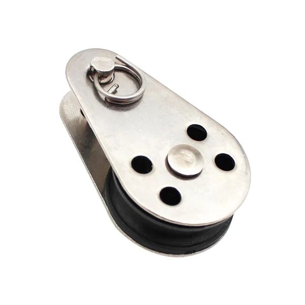 Organic Maxbell Marine Pulley Block Swivel Nylon Accessories Hardware Rope Hanging Lifting 4.5cmx2.6cm Eco-Friendly