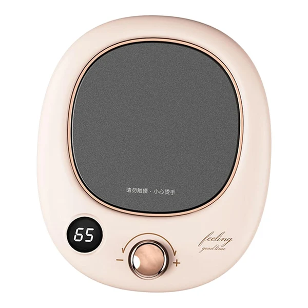 Sophisticated Maxbell Portable Cup Warmer Winter Electric Coffee Constant Insulation Pad Pink Organic