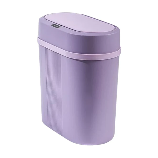 First-Class Maxbell 12L Smart Trash Can with Lids Waterproof for Toilet Commercial Use Bathroom Eco-Friendly