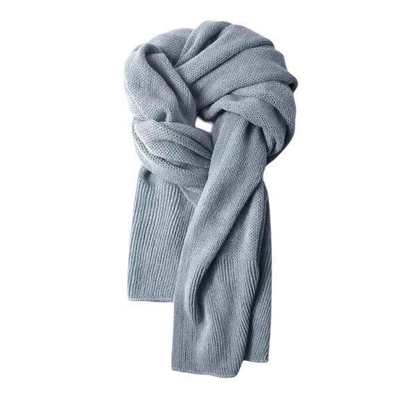 Powerful Maxbell Winter Scarf Autumn Fall Comfortable Shawl for Outdoor Sports Hiking Travel Light Gray World-Class