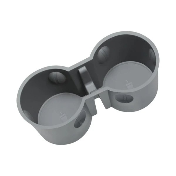Unique Maxbell Cup Holder Insert Water Cup Holder Slot Slip Limit for Tesla Model 3 Y Gray Comfortable
