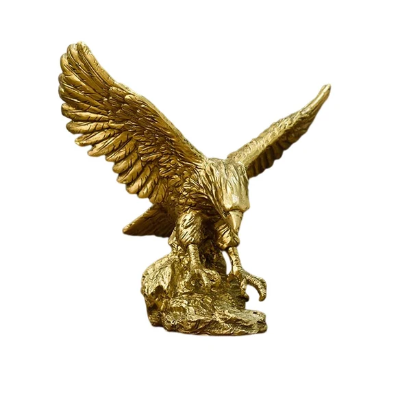 Clean Maxbell Modern Eagle Sculpture Collectible Statue for Wedding Entrance Display Stand Medium Original Design