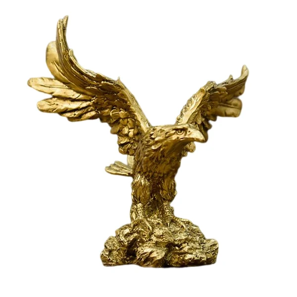 Convenient Maxbell Modern Eagle Sculpture Collectible Statue for Wedding Entrance Display Stand Small