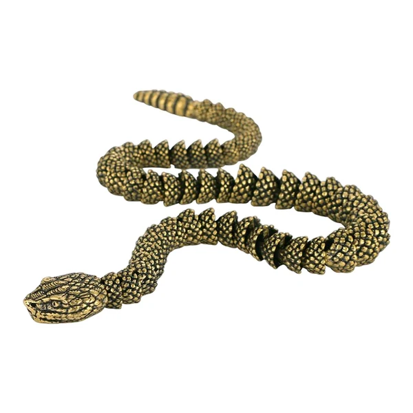 Safe Maxbell Antique Snake Dragon Statue Collectibles Feng Shui Figurine for Office Shelf snake Figurine Superior