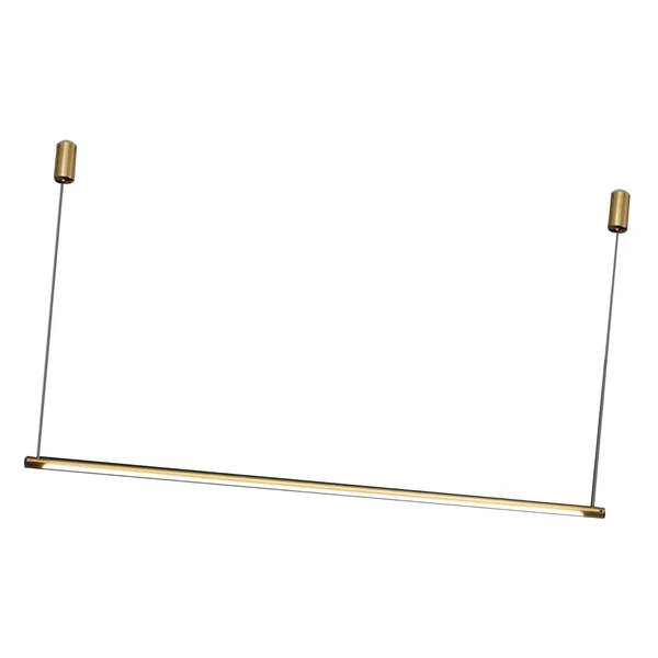 Soft Maxbell LED Pendant Light Chandelier Farmhouse Shop Bedroom Hanging Ceiling Fixture 100cm Aureate horizontal Smooth