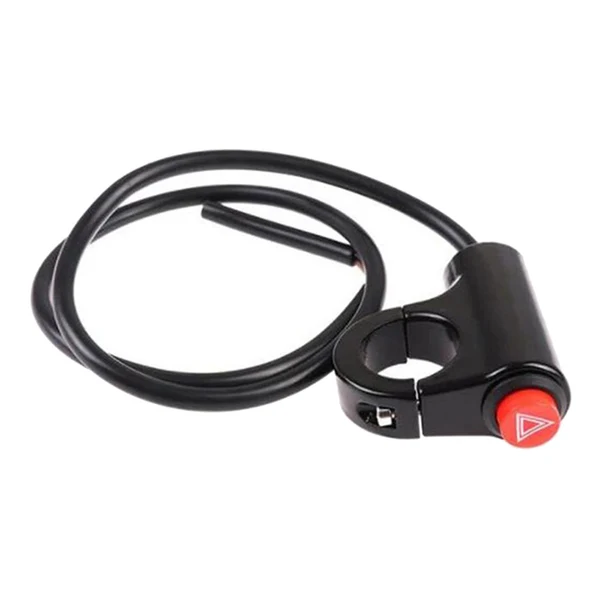 Excellent Maxbell Motorcycle Hazard Light Switch Button for Motorbike Modified Parts style A Smart